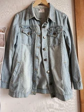 Liz Lisa Women Denim Jacket Lolita Fashion Gothic Rare Model Limited Edition VHT
