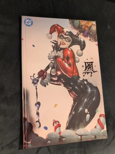 BATMAN HARLEY QUINN #1 SIGNED FOIL KYUYONG EOM COA  EXCLUSIVE