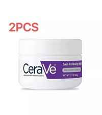 2 X CeraVe Skin Renewing Night Cream Moisturizing Face With Niacinamide.