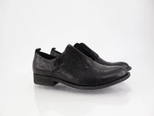 KORK-EASE Women's Rori Laceless Oxford Womens 9 M Black Leather Block Heel