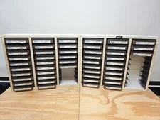 Ellison ACCUCUT 3” 49 Italic Upper & Lower Case Full Alphabet Cutting Dies Cases