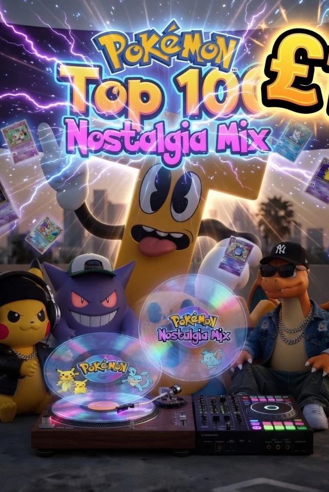 ⭐️Trendyorwhat ⭐️ BIG Top 100 HITS Mixer⭐️ Rare Pokemon Bangers