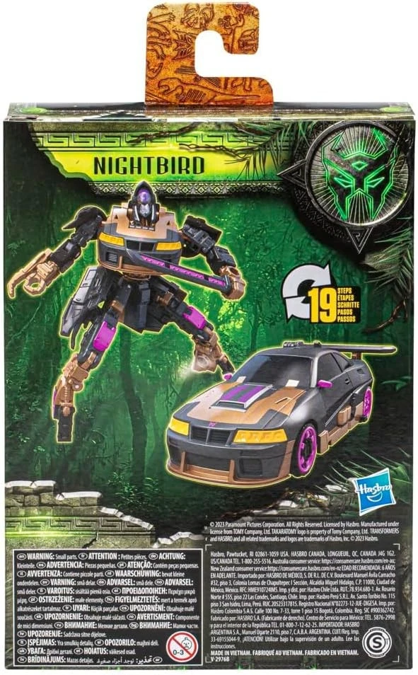 Hasbro Transformers: Rise of The Beasts Nightbird Deluxe Class 12.5 cm - Photo 2/4