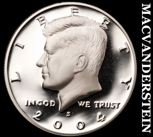 2004-S Kennedy Half Dollar- Silver Choice Proof Luster #i3747