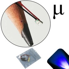 20 X 12v 0805 2012 Blue Micro Smd Led Pre-wired Light Soldered Leads 9v 18v 6v 20 X 12v 0805 2012 Blue Micro Smd Led Pre-wired Light Soldered Leads 9v 18v 6v