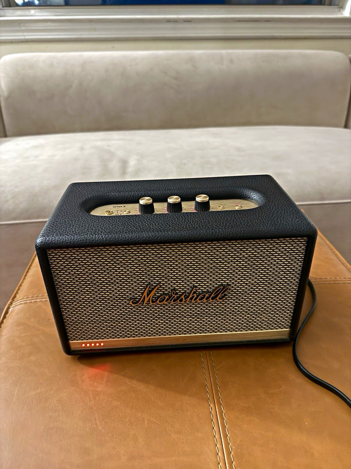 Marshall Acton II Bluetooth Speaker Black Wi-Fi 3.5mm Aux Input