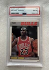 1987-88 Fleer - Michael Jordan #59 PSA 8