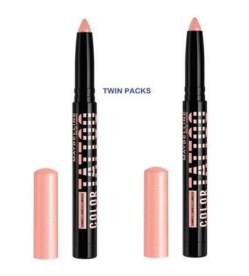 2 x Maybelline Color Tattoo 24HR Lidschatten Stix 20 I AM INSPIRED DOPPELPACKS