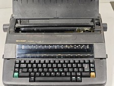 Machine À Écrire Électronique Sharp PA-3100H - Non Testée, Signes D'Usage