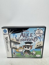 Alice in Wonderland (Nintendo DS, 2010) Complete CIB + Inserts Poster Works