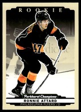 2022-23 Parkhurst Champions RC Ronnie Attard Rookie Philadelphia Flyers #287