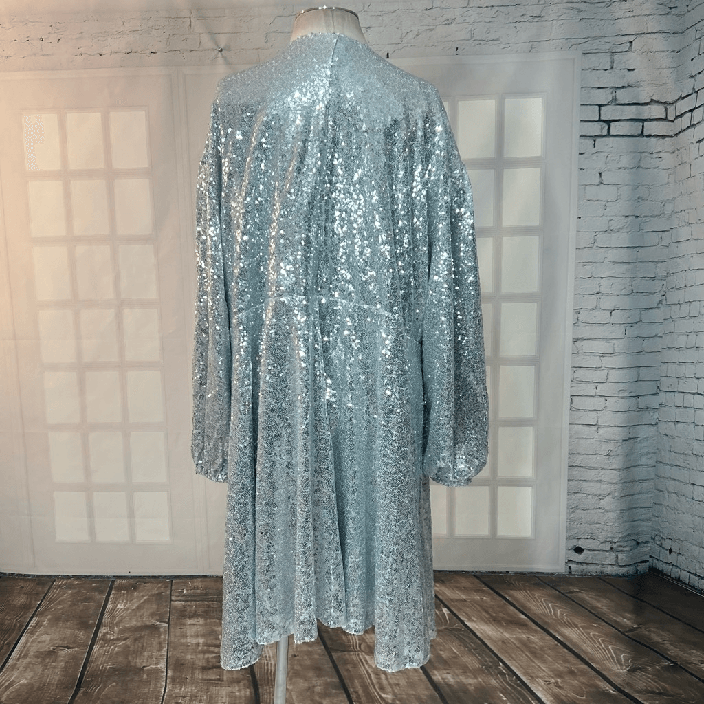eloquii silver dress Eloquii | New Year's Eve Silver Dress