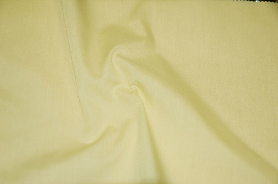 Polyester Cotton Broadcloth Fabric - 60 Inches Wide, Solid Colors, Sold By The Yard