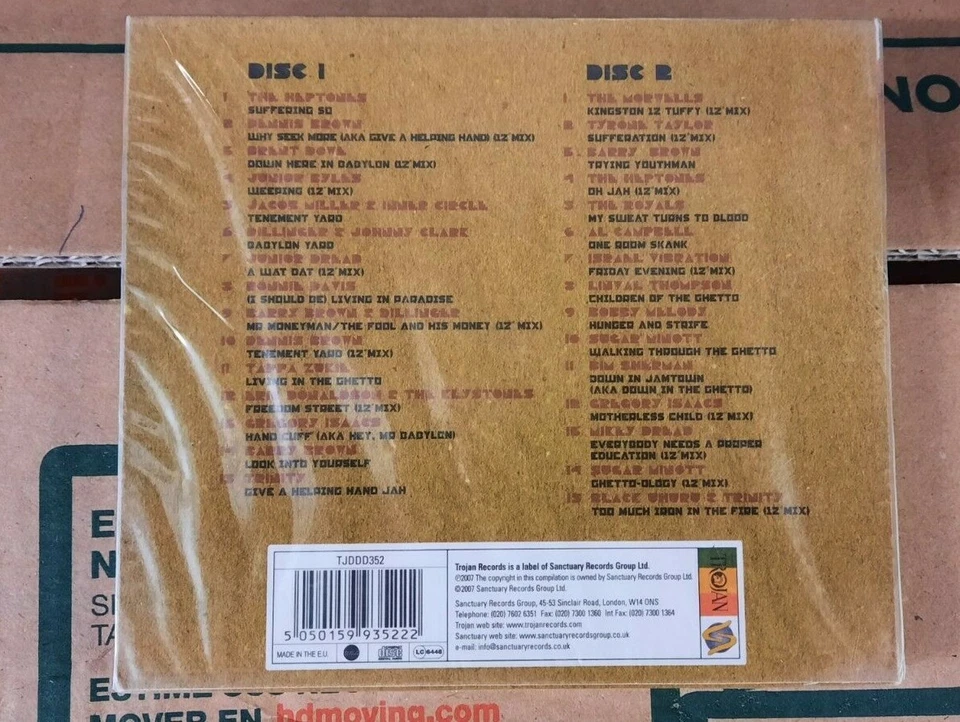 Down in a Tenement Yard 1973-1980 /Gregory Isaacs, Heptones, Tappa Zukie 2CD NEW Foto 2 de 4