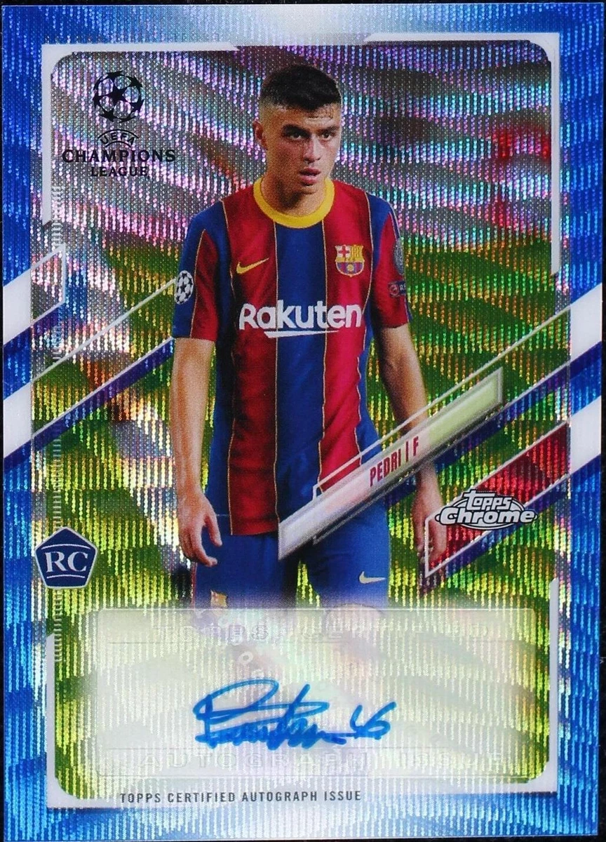 2020-21 Topps Chrome Uefa Champions League - Pedri #CA-P for sale