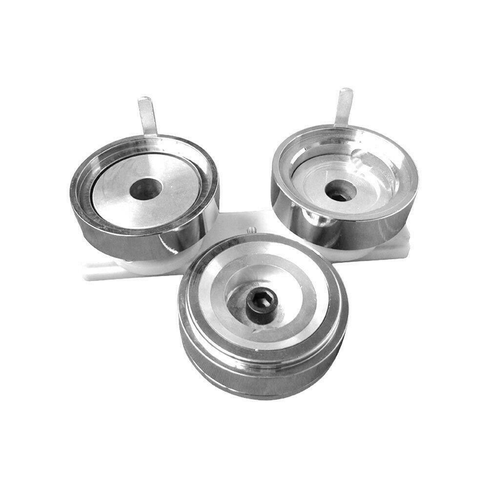 1.45"/37mm Round Die Mold Plastic Slide Rail Personalizd DIY Badge