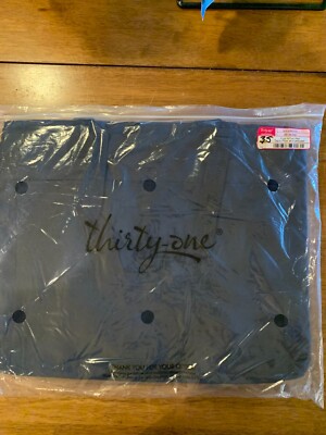 THIRTYONE 31 Gifts Fold N Fun Mat - BRAND NEW - Charcoal Crosshatch