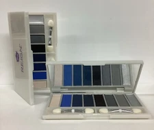 R.E.I.G.N LOT OF 2 Smokey Eye Shadow Palette BLUES & GRAYS 10.8g As PICT No Box