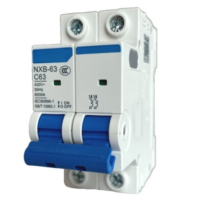 Leakage Protector C-Type For Chint NXB-63 2P 63A Series Circuit Breaker