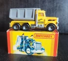 MATCHBOX MB30 PETERBILT DIRTY DUMPER TRUCK 1981 LESNEY SUPERFAST ENGLAND IOB