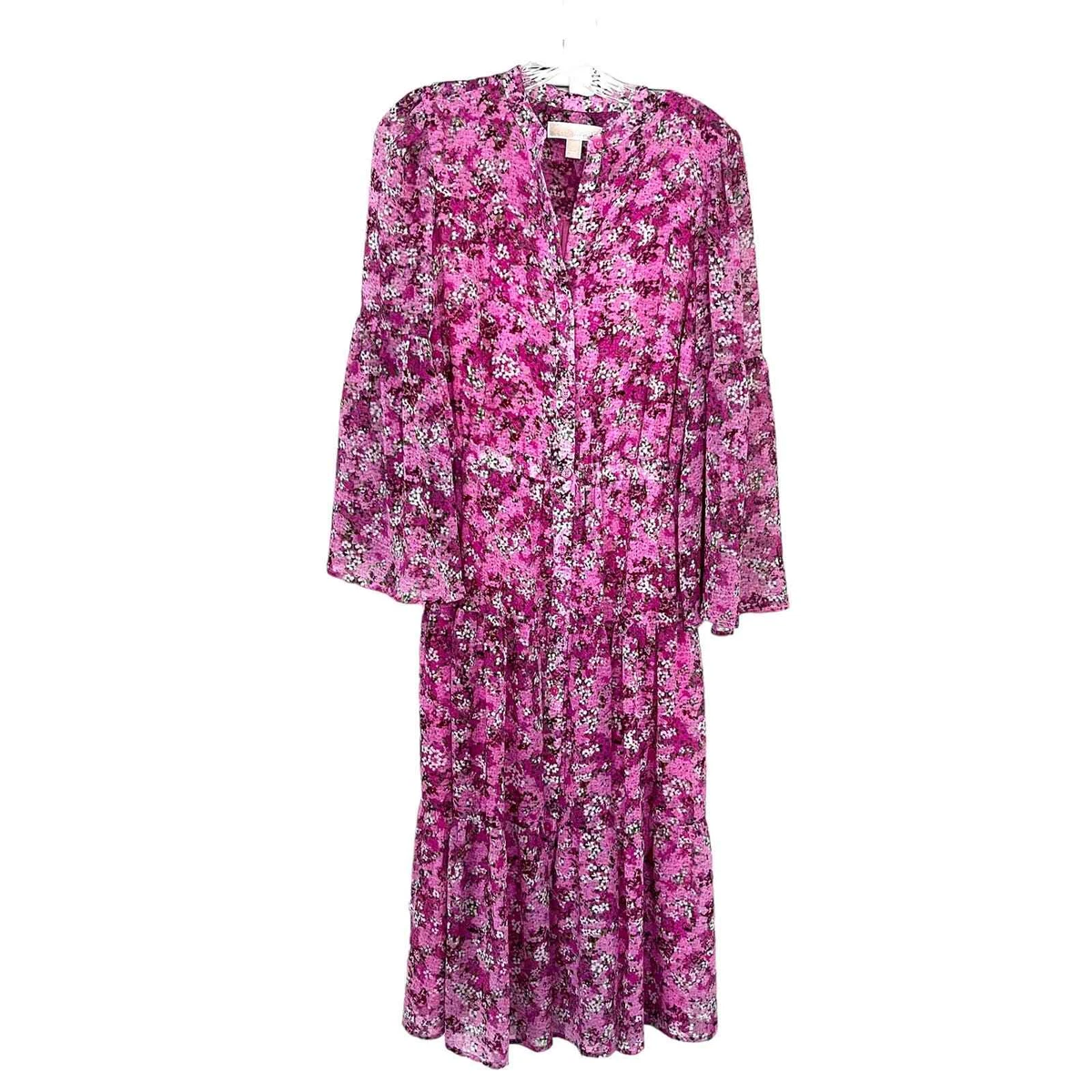 Michael michael kors sales enchanted bloom midi dress