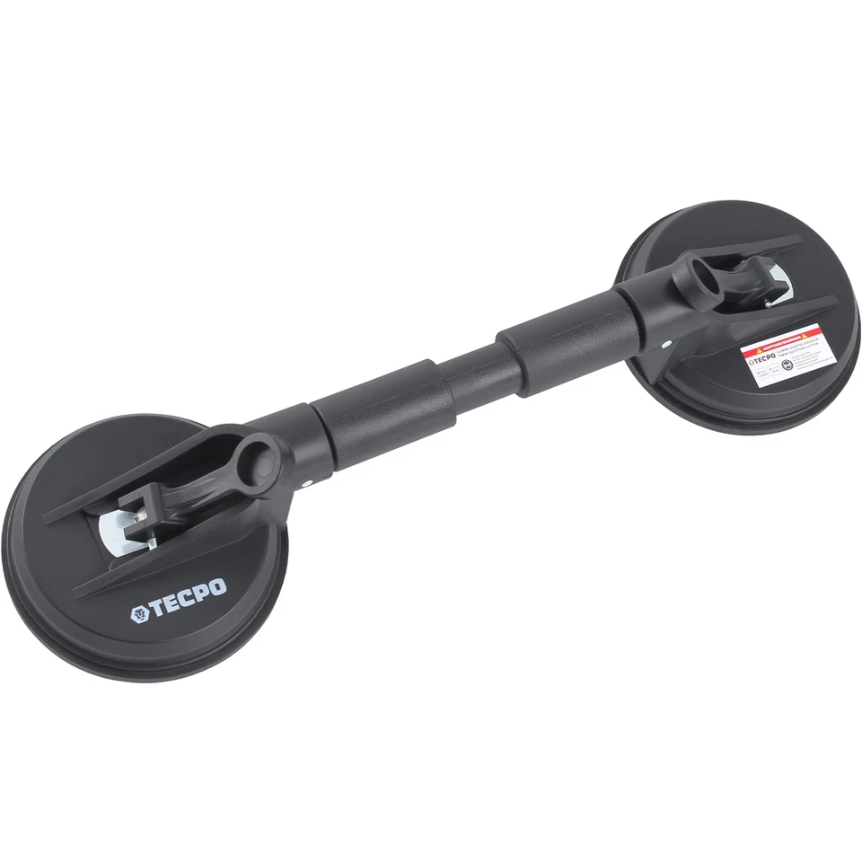 2x TECPO SAUGHEBER 100 kg PROFI SCHEIBEN-HEBER GLAS-SAUGER GUMMISAUGER 118mm - Bild 2 von 4