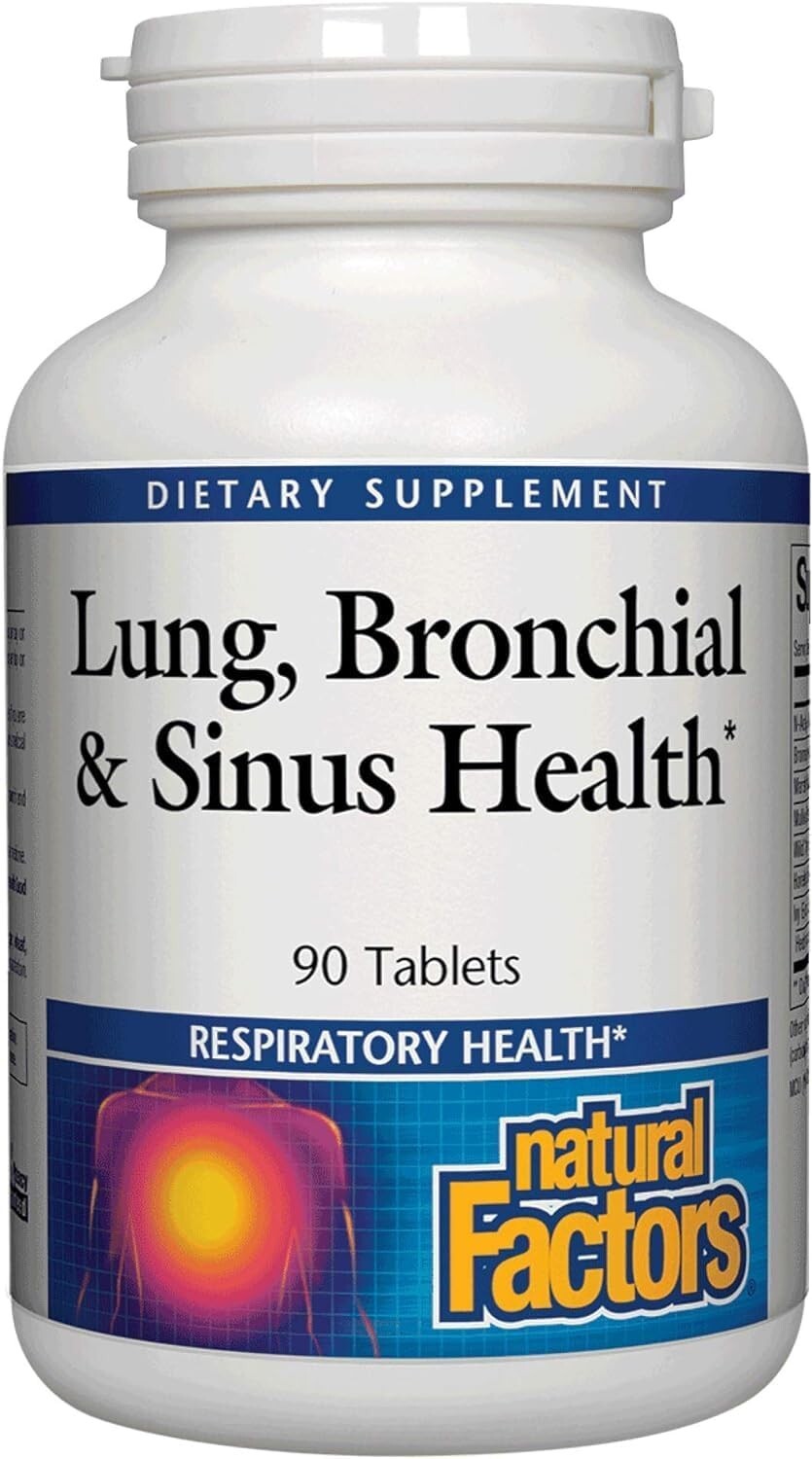 Breathe Easy with Natural Bronchial & Lung Support – 90 Tablets for All Ages
