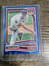 2024 Panini Stars and Stripes - Blue #119 Zach Strickland /149 (RC)