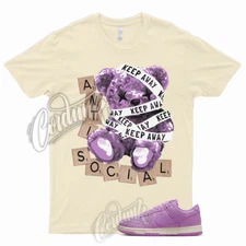 ANTI T Shirt to Match Dunk Low Rush Fuchsia Pink Premium Pale Ivory MF WMNS 1