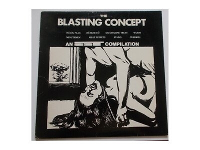The Blasting Concept - LP - SST Black Flag  Hüsker Dü Minutemen Raymond Pettibon