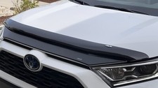 Husky 2-piece Hood Protector Bug Shield Deflector For 2019-2024 Toyota Rav4 Husky 2-piece Hood Protector Bug Shield Deflector For 2019-2024 Toyota Rav4
