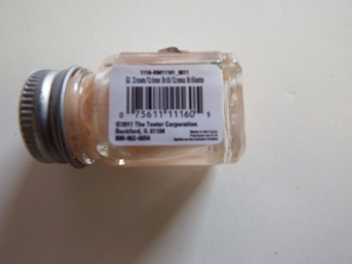 TESTOR - PAINT ENAMEL GI CREAM 1/4 FLUID OUNCES - 1116-RM11161_0611 - Picture 2 of 2