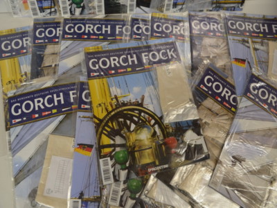 Gorch Fock Deagostini Segelschiff Modellbau aussuchen Nr. 71 - 120 + Ständer 