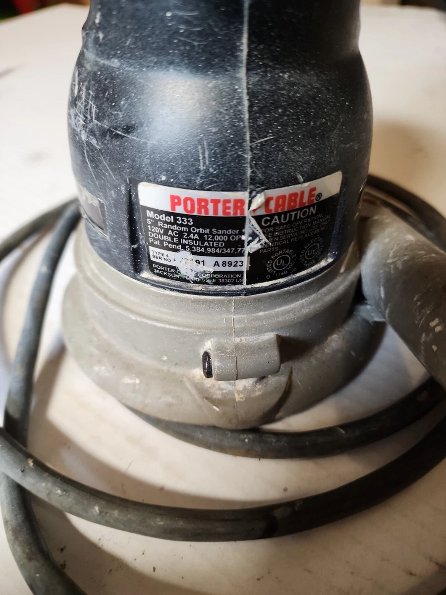 Porter cable store model 333