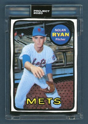 Nolan Ryan Topps Project 2020 - 1969 Topps /64629 by Joshua Vides #87 HOF - SP8