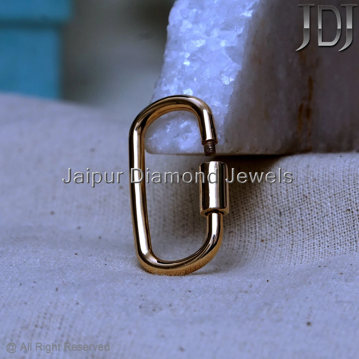 14k carabiner sale