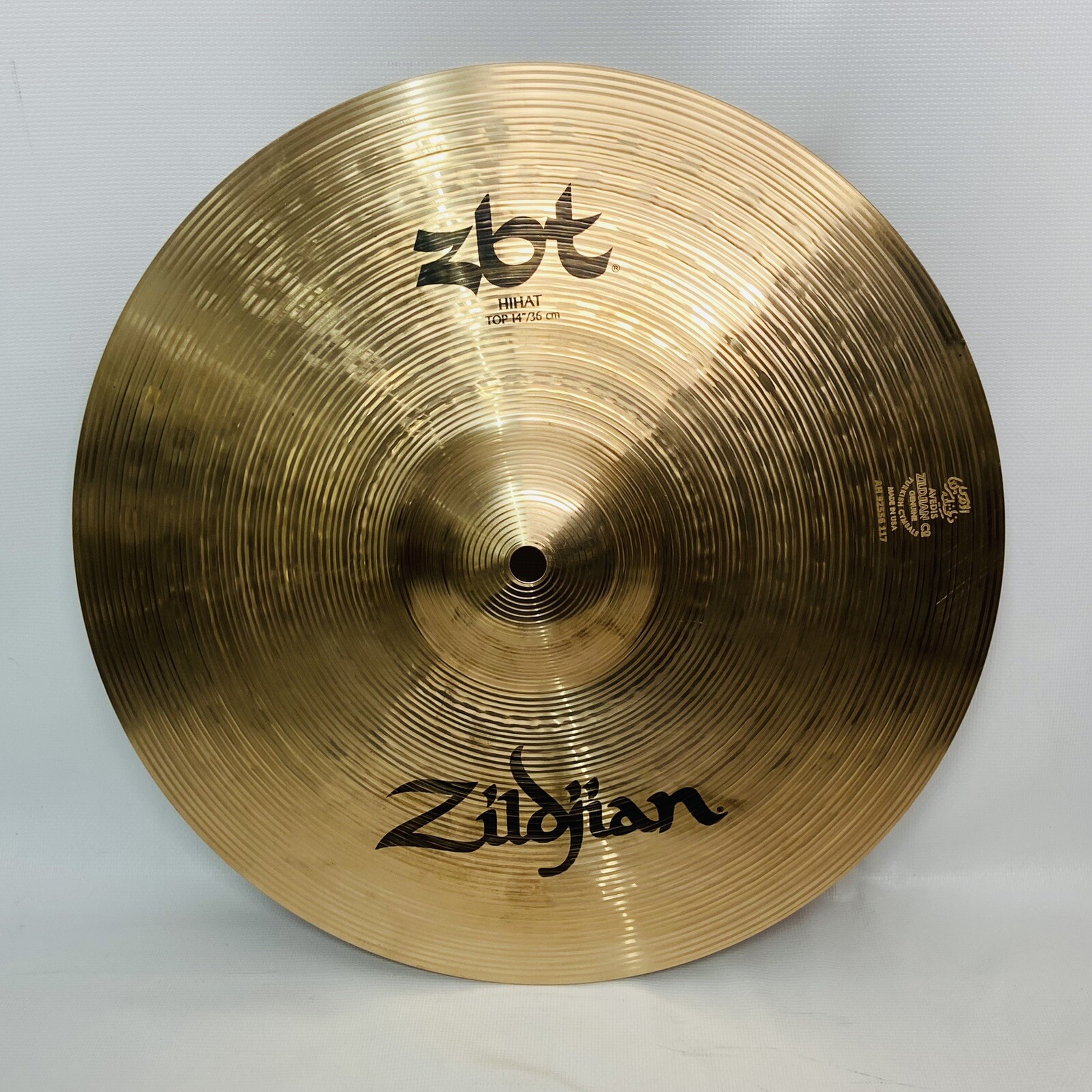 2 Zildjian ZBT HiHat Cymbals Top & Bottom 13” Made In USA eBay