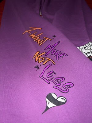 スウェット・トレーナー Chrome Hearts Matty Boy I Want More Not Less Crewneck Purple s-l400.jpg