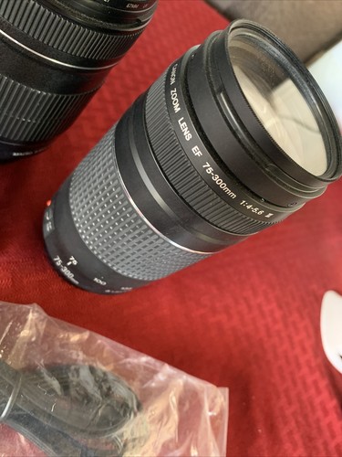 CANON EOS REBEL T3i DSLR Digital Camera w/ Lenses Parts/repair - Picture 11 of 12