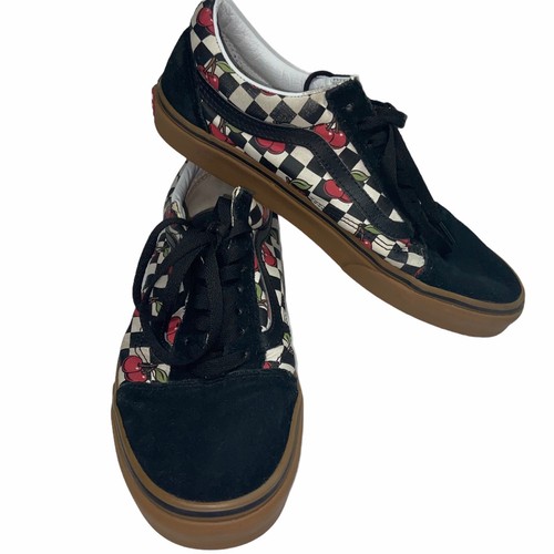 vans cherry checker