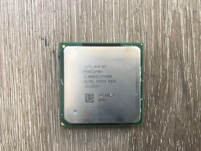 INTEL PENTIUM 4 2.80 GHz PROCESSOR, 800 MHz BUS, SL7PL SOCKET 478