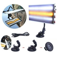 3 LED Ausbeullampe Dellenlampe Ausbeulwerkzeug Dellenentfernung Hagels Set 5m BE