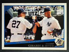 Derek Jeter Joe Girardi 2009 Topps Update 