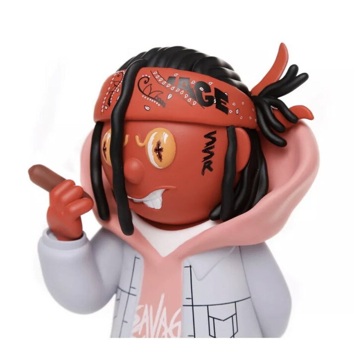 Glo Gang Fredo Glo Man Vinyl Toy Limited SOLD OUT