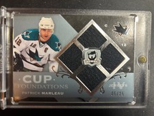 2007-08 Upper Deck The Cup Foundations Jerseys 05/25 Patrick Marleau #CF-PM