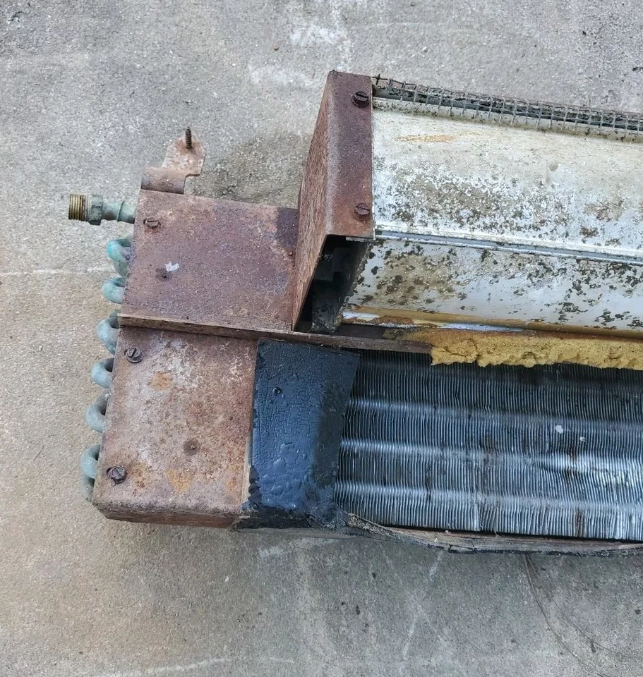 Evaporador de ar condicionado Volkswagen Beetle década de 1970 NOS testado - Imagem 4 de 4