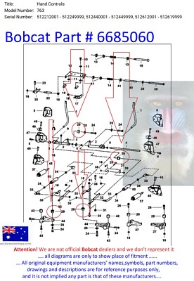 fits Bobcat Pintle Bush 6685060 553 653 751 753 763 773 7753 863