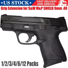 Tactical Grip S&W M&P SHIELD 9mm .40 GRIP EXTENSION Add 3/4"  1/2/3/4/6/12 Packs