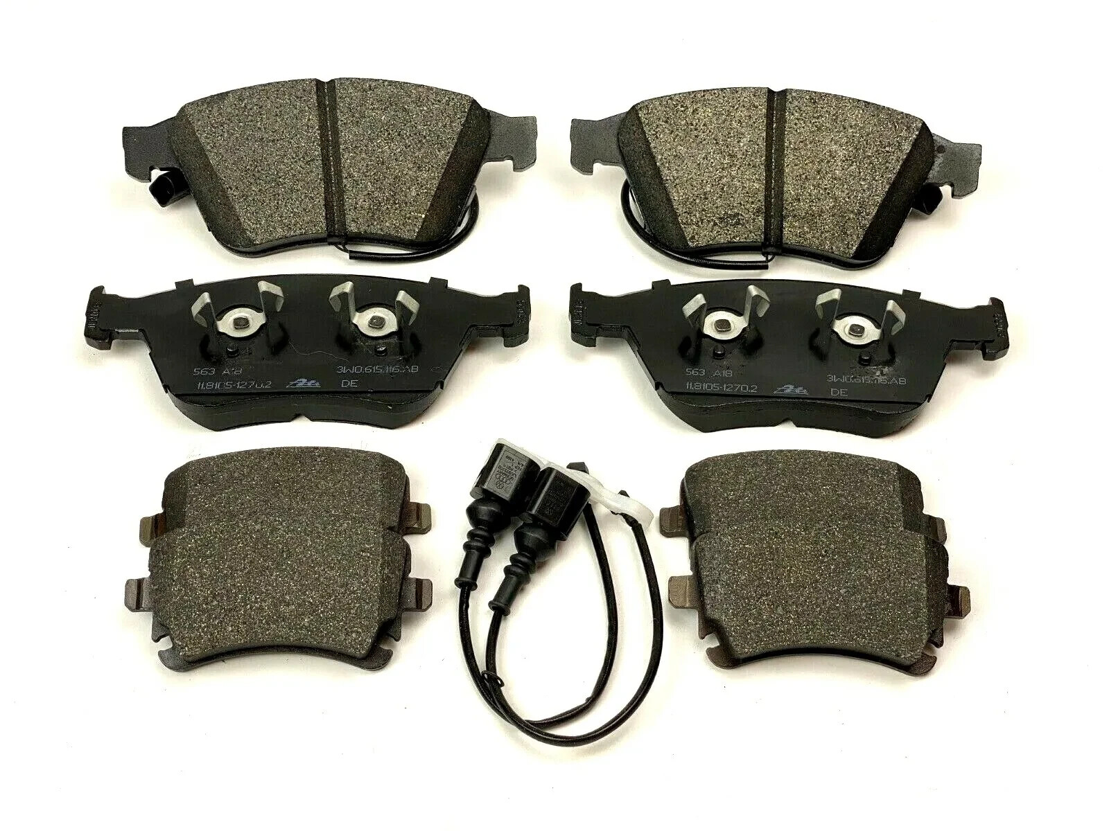 Bentley Continental Gt, Gtc & Flying Spur Front & Rear Brake Pads