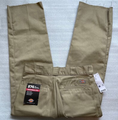 DICKIES 874 ORIGINAL FIT, URBAN OUTFITTERS, TAUPE, SIZE 30, NEW